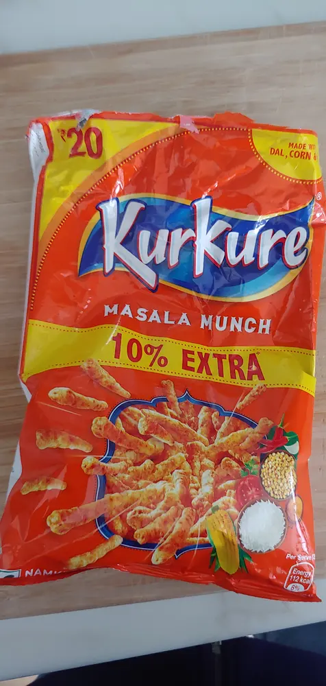 Kurkure Masala Munch packet
