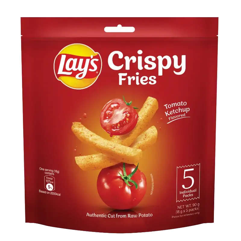 Lay's Crispy Fries – Tomato Ketchup packet