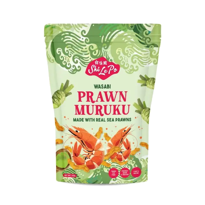 Shi Le Po Prawn Muruku – Wasabi packet