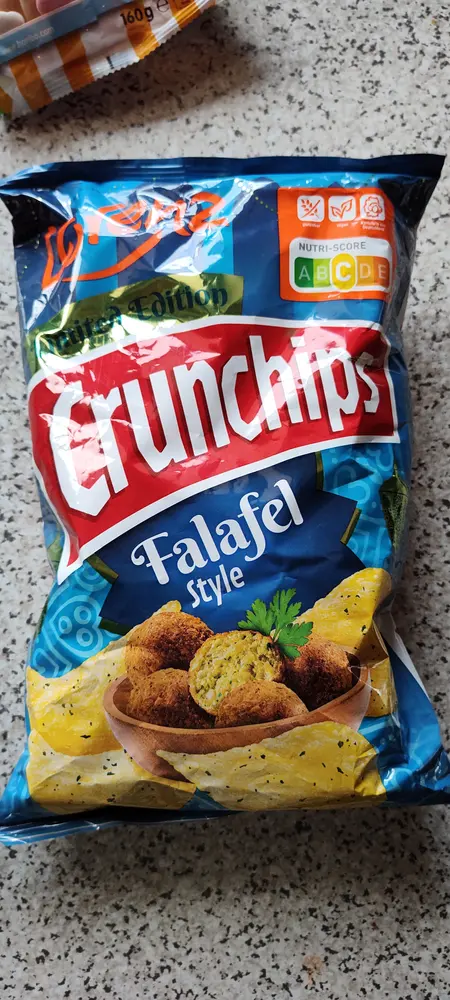 Crunchips Falafel Style packet