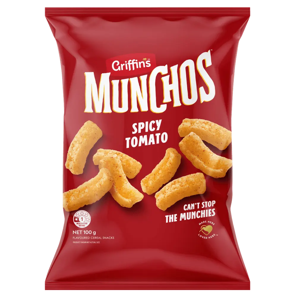 Munchos Spicy Tomato packet