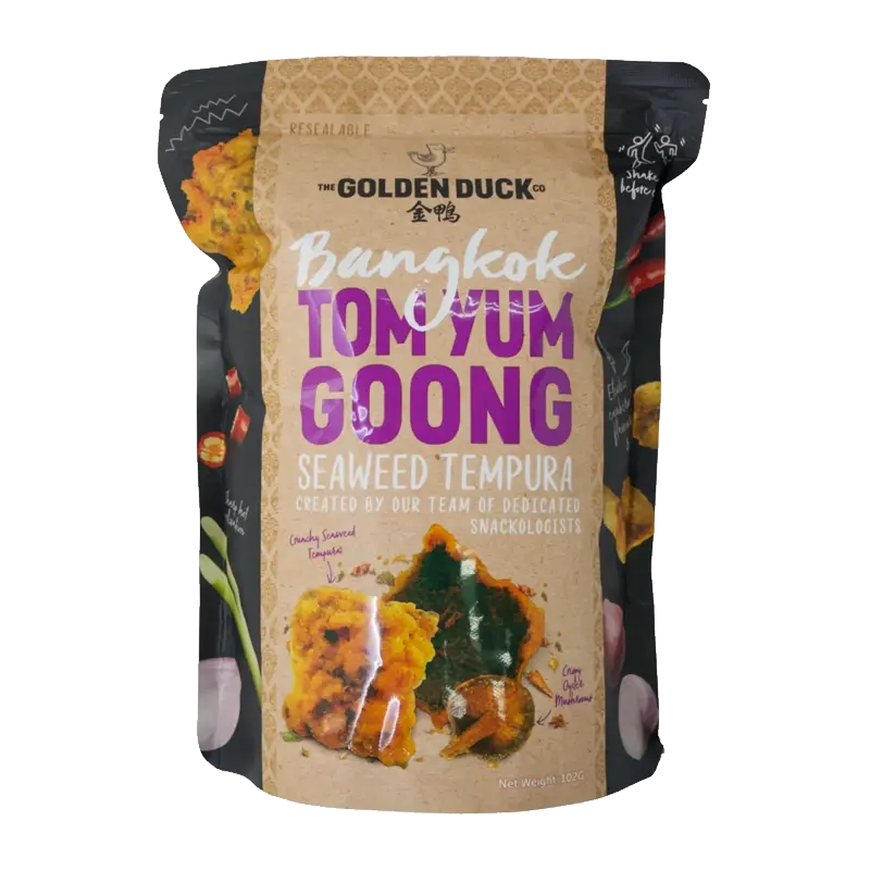 The Golden Duck Co. Seaweed Tempura – Bangkok Tom Yum Goong packet