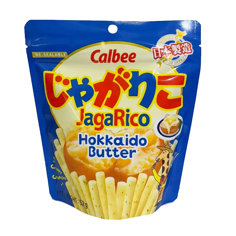 Calbee JagaRico – Hokkaido Butter packet