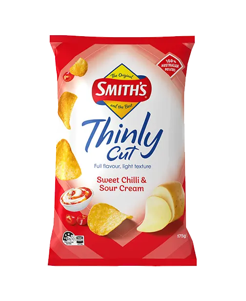 Smith's Thinly Cut Sweet Chilli & Sour Cream packet