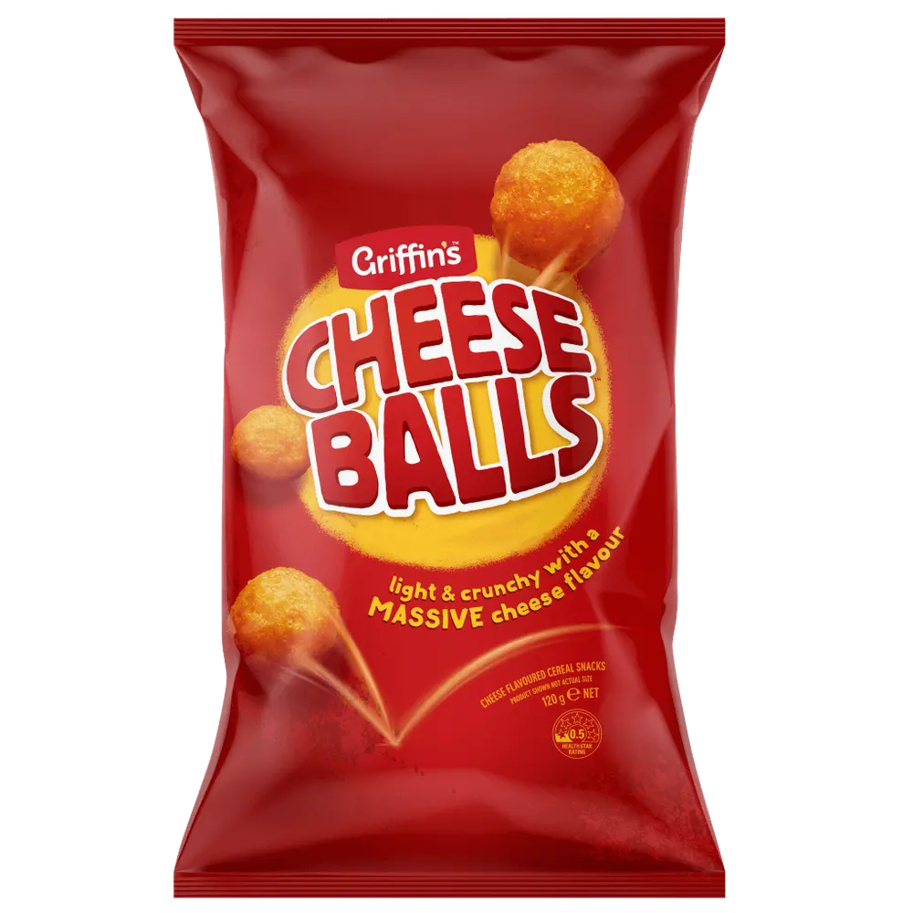 Griffin's Cheeseballs – Cheese packet
