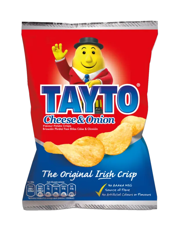 Tayto Cheese & Onion packet