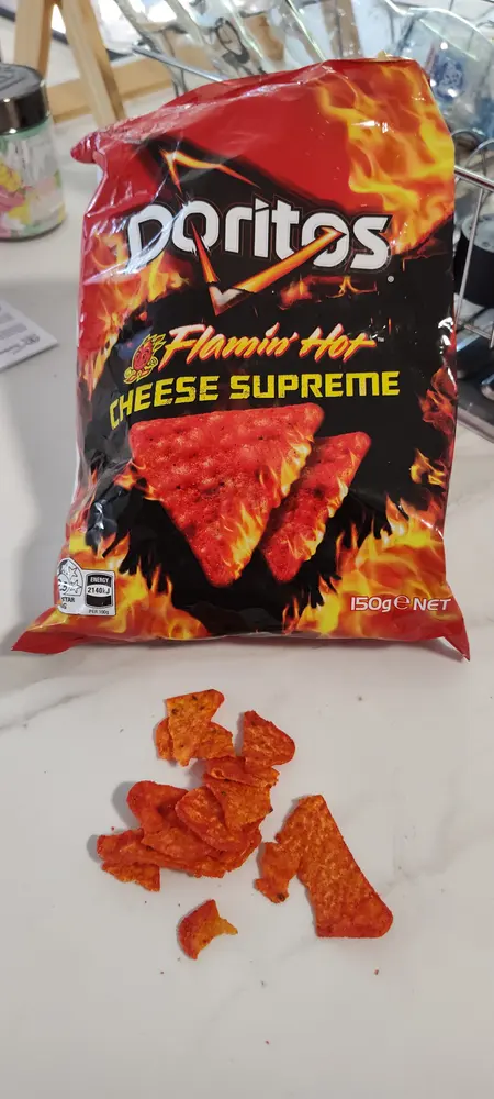 Doritos Flamin' Hot Cheese Supreme packet