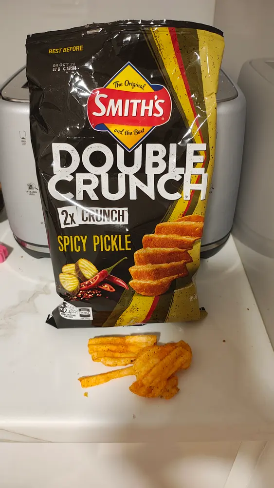 Smith's Double Crunch Spicy Pickle packet