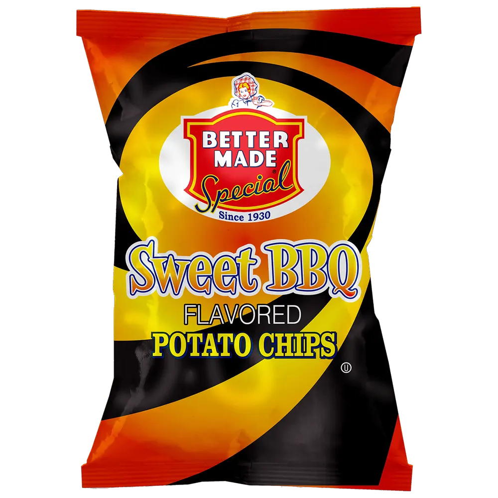 Better Made Sweet BBQ Potato Chips packet