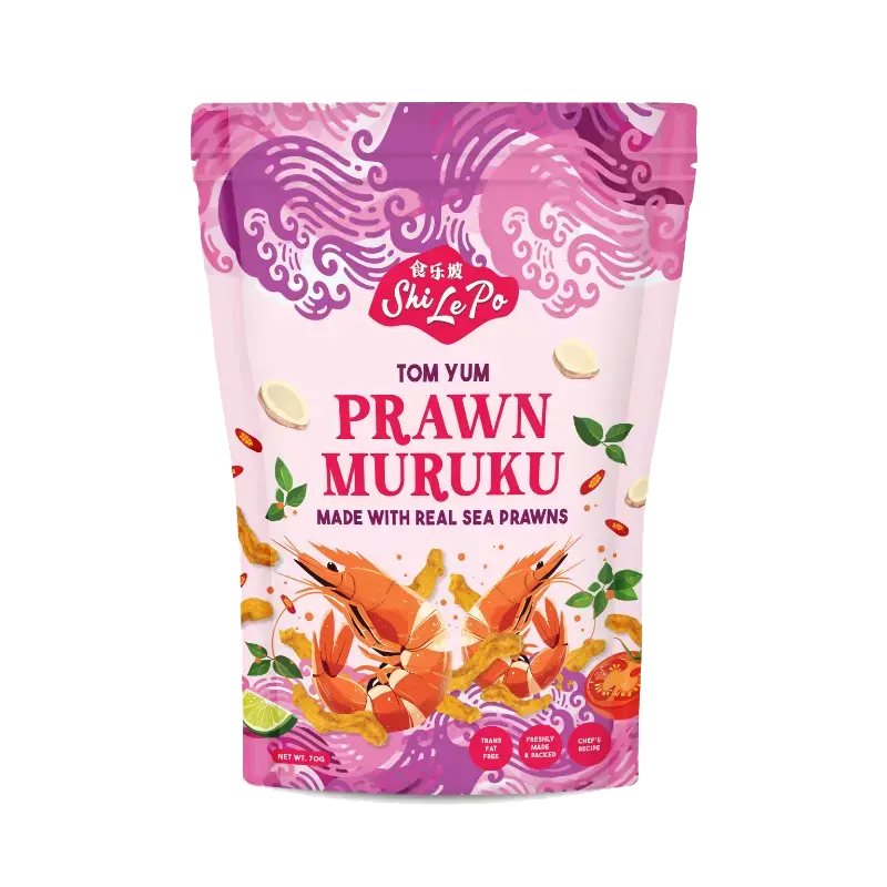 Shi Le Po Prawn Muruku – Tom Yum packet