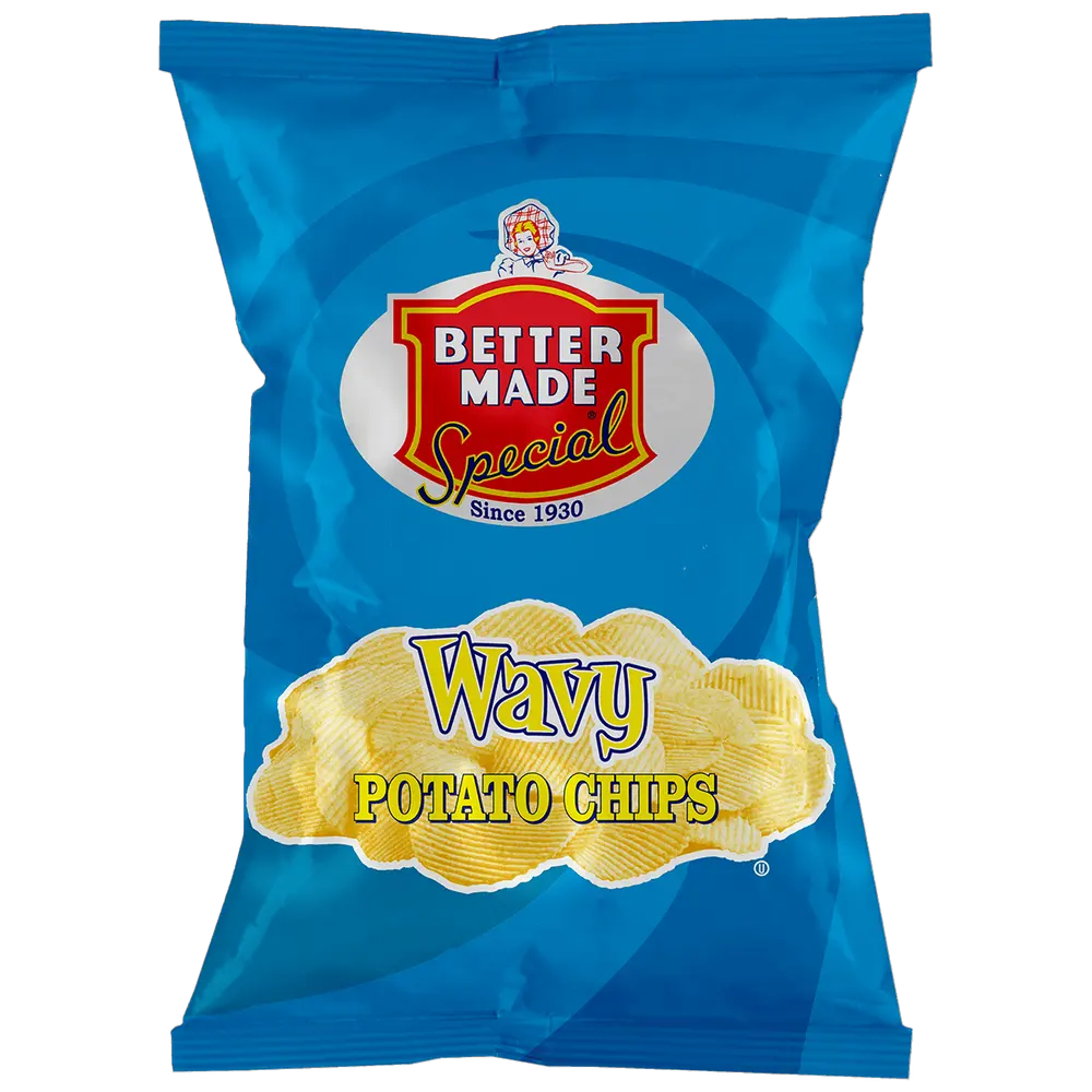 Better Made Wavy Potato Chips – Original Wavy packet