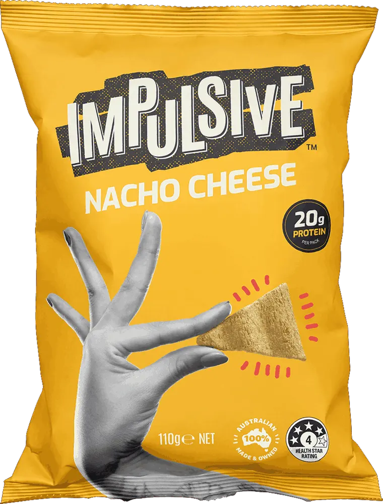 Impulsive Pulse Protein Chips – Nacho Cheese packet