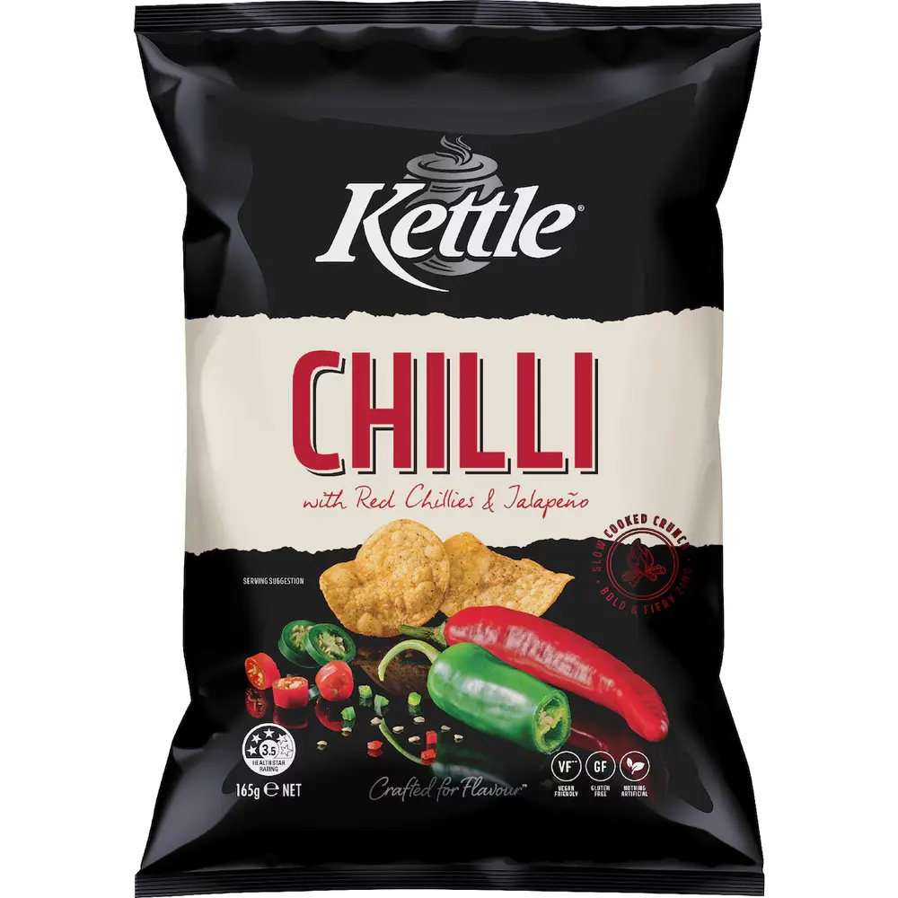 Kettle Chilli with Red Chillies & Jalapeno packet