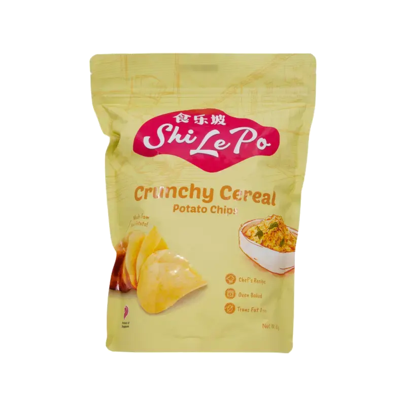 Shi Le Po Potato Chips – Crunchy Cereal packet