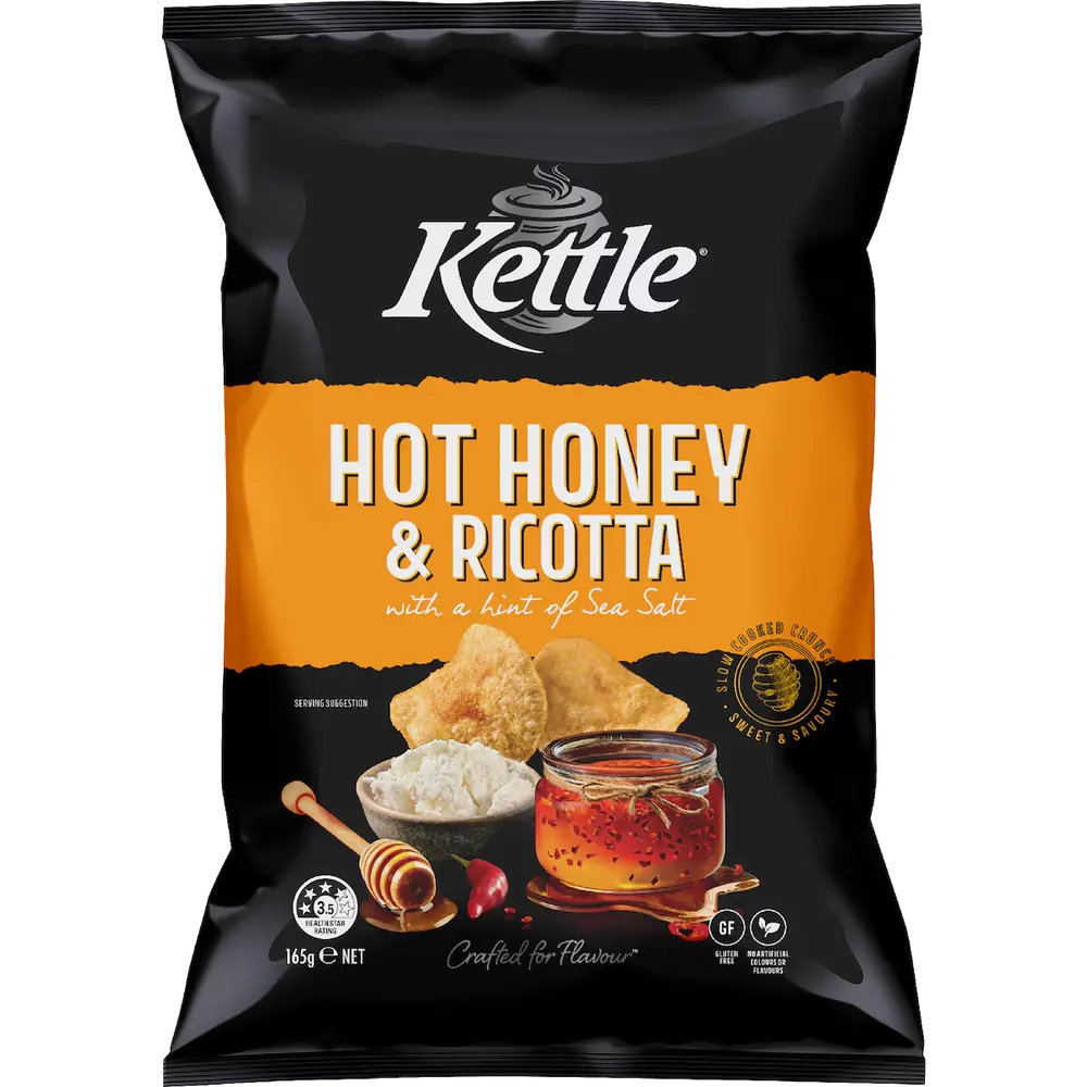 Kettle Hot Honey & Ricotta packet