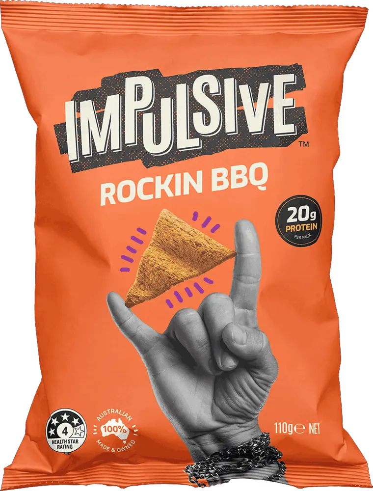 Impulsive Pulse Protein Chips – Rockin BBQ packet
