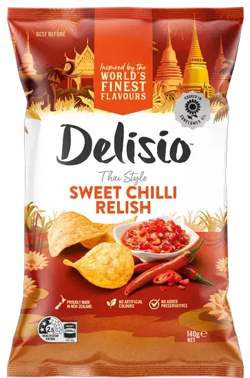 Delisio Sweet Chilli Relish packet