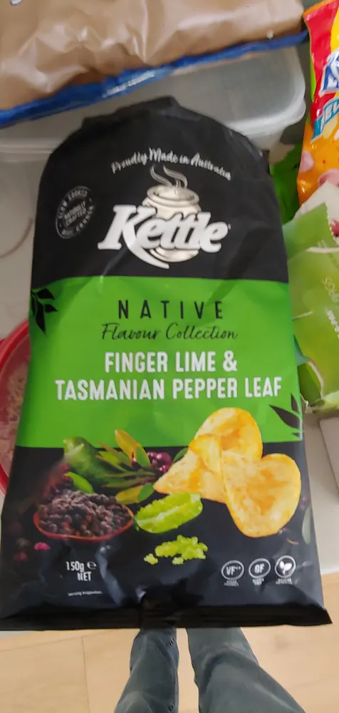 Kettle Finger Lime & Tasmanian Pepper Leaf packet