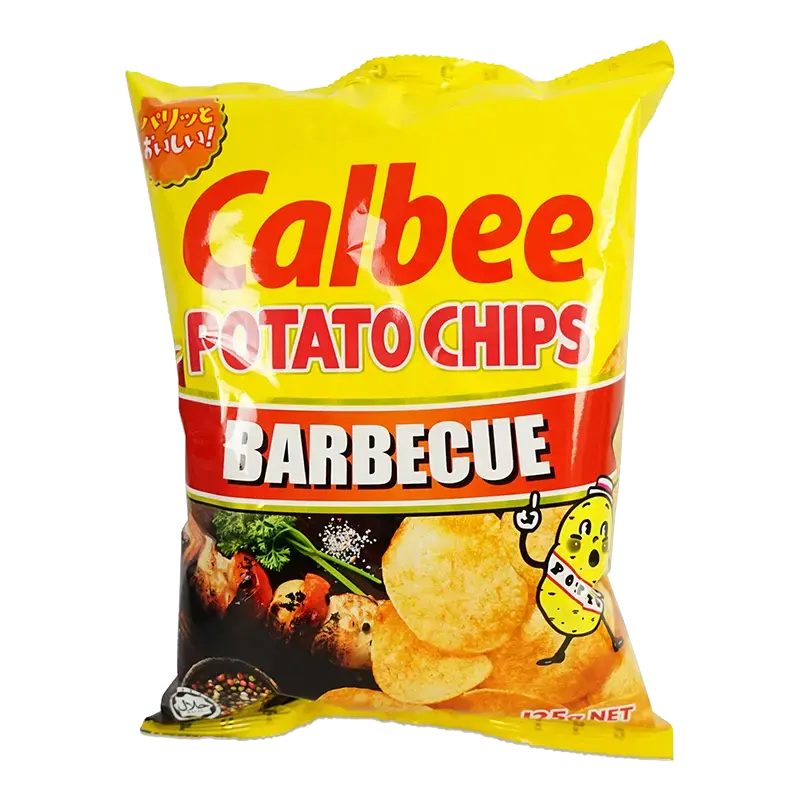 Calbee Potato Chips – Barbecue packet