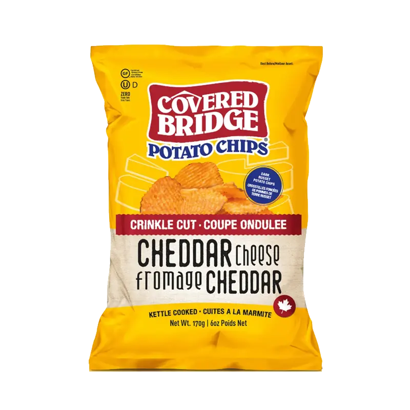 Covered Bridge Potato Chips – Cheddar Cheese packet