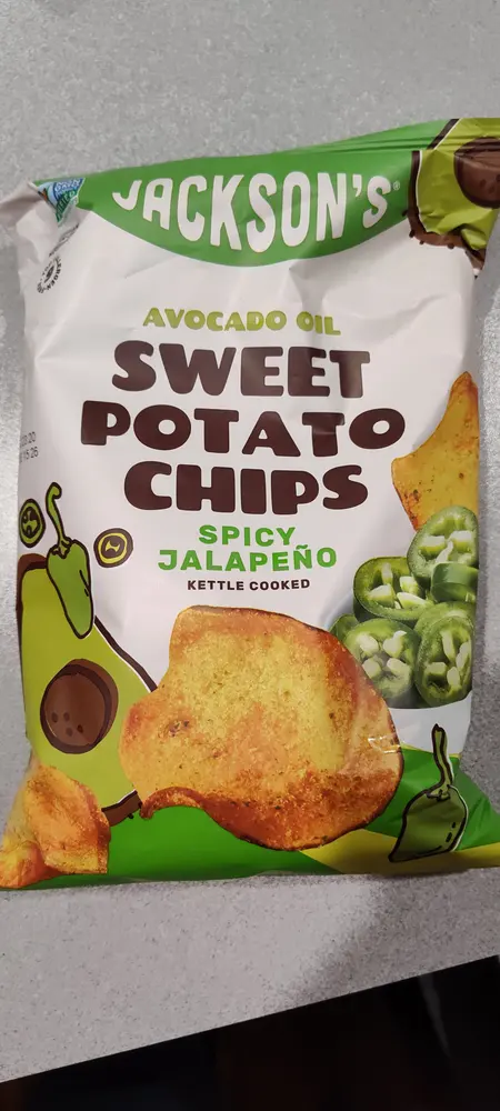 Jackson's Sweet Potato Chips - Spicy Jalapeno packet