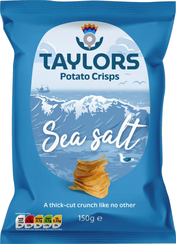 Taylors Potato Crisps – Sea Salt packet
