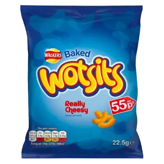 Walkers Baked Wotsits – Really Cheesy packet