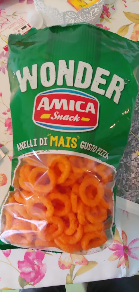 Amica Chips Corn Rings – Pizza packet