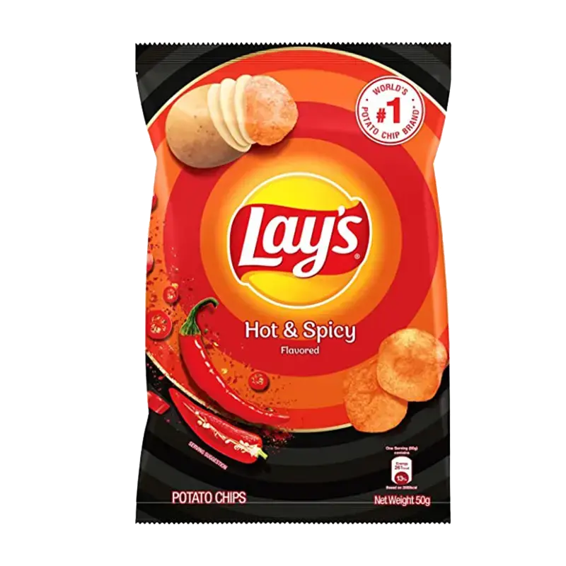 Lay's Potato Chips – Hot & Spicy packet