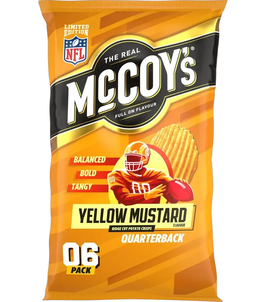 McCoy's Yellow Mustard packet