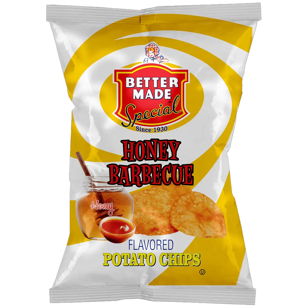 Better Made Honey BBQ Potato Chips – Honey Barbecue packet