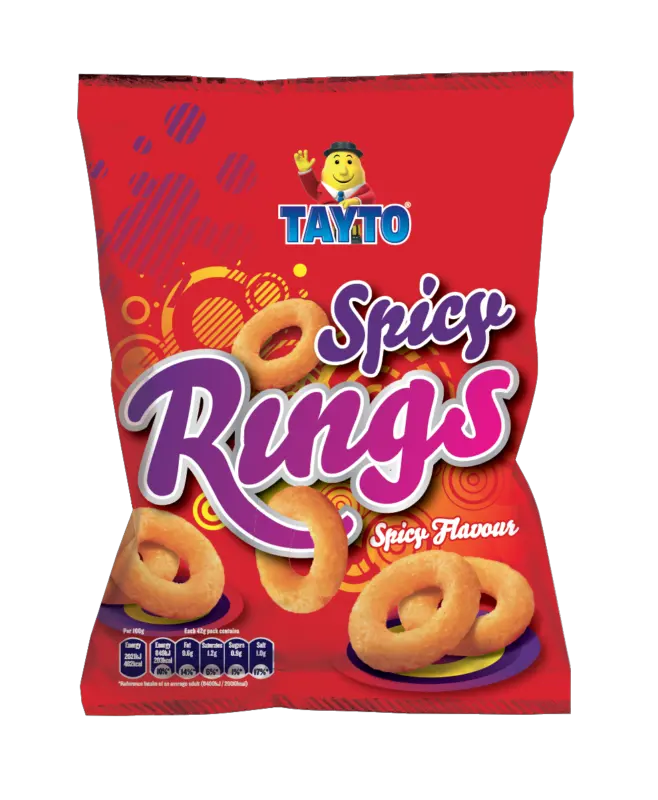 Tayto Spicy Thai Rings – Oriental Spice packet