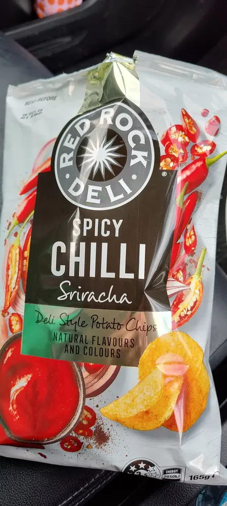 Red Rock Deli Spicy Chilli Sriracha packet