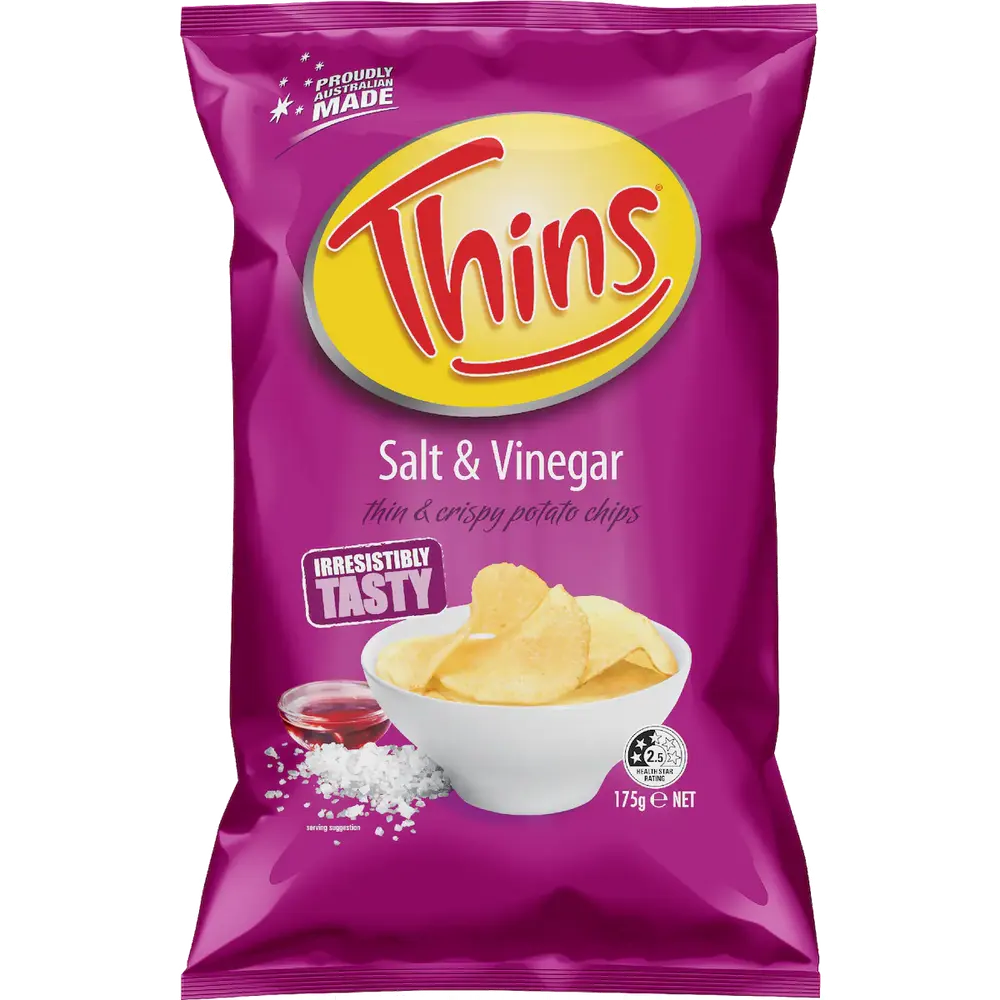 Thins Salt & Vinegar packet