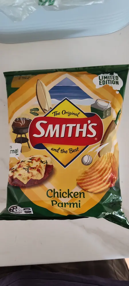 Smith's Chicken Parmi packet
