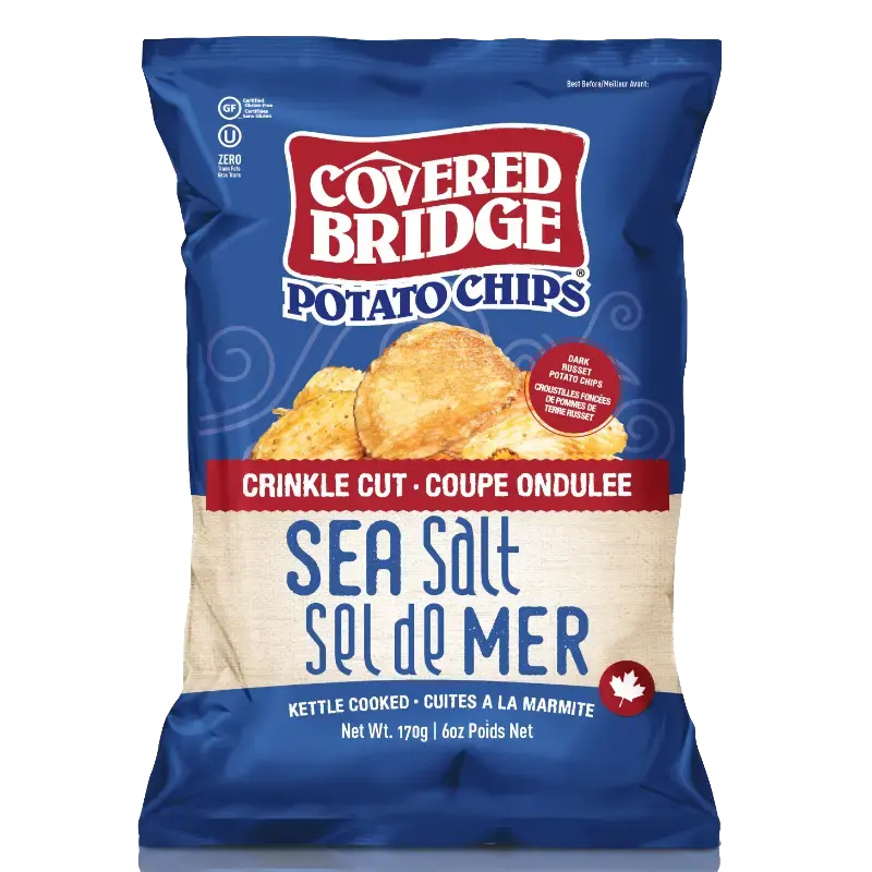 Covered Bridge Potato Chips – Sea Salt packet