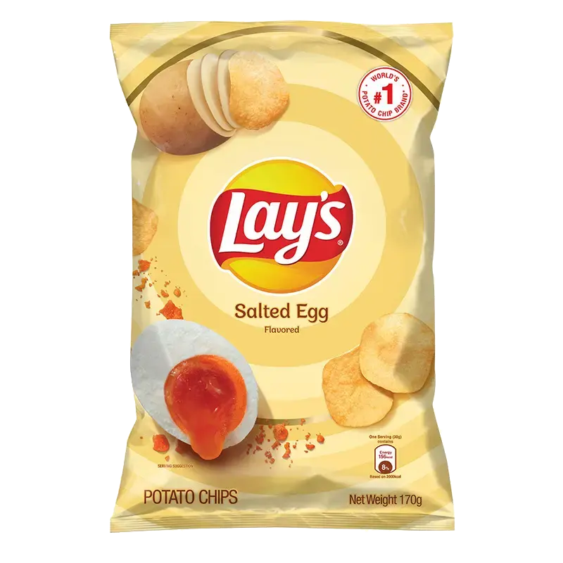 Lay's Potato Chips – Salted Egg packet