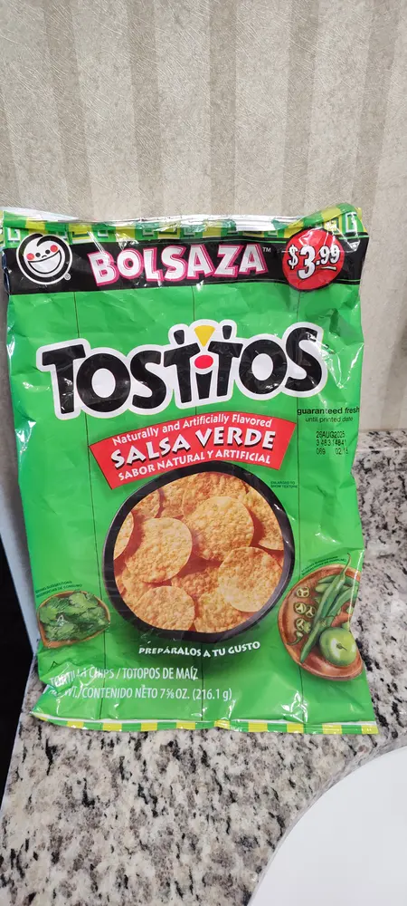 Tostitos Salsa Verde packet