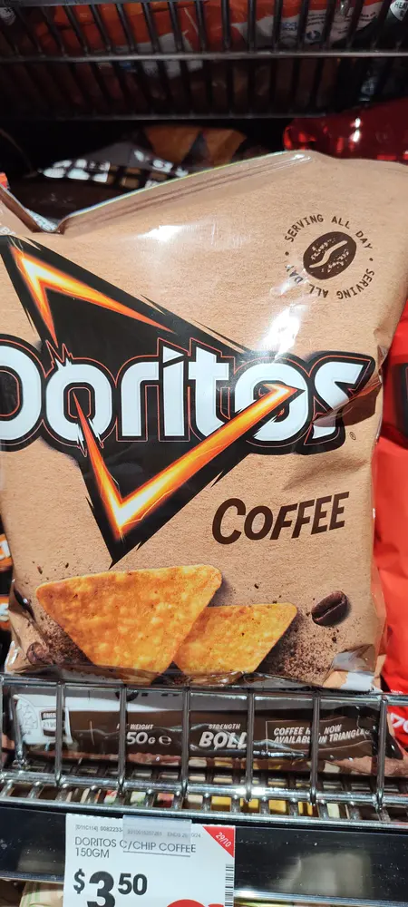 Doritos Corn Chips – Coffee packet