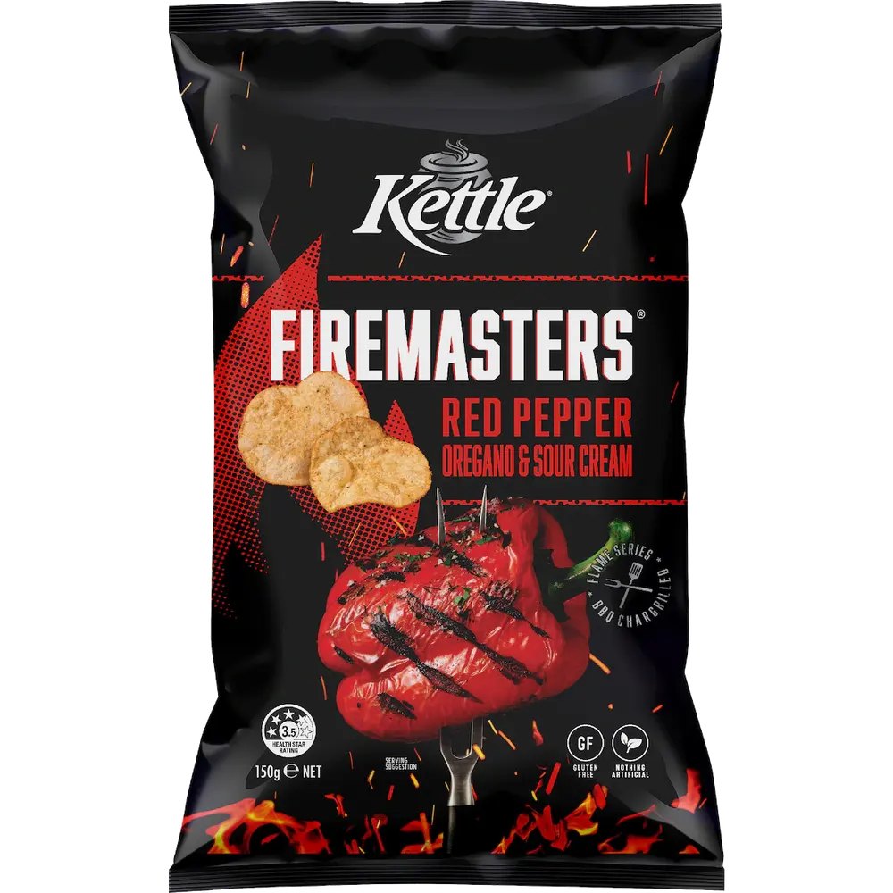 Kettle Firemasters Red Pepper Oregano & Sour Cream packet