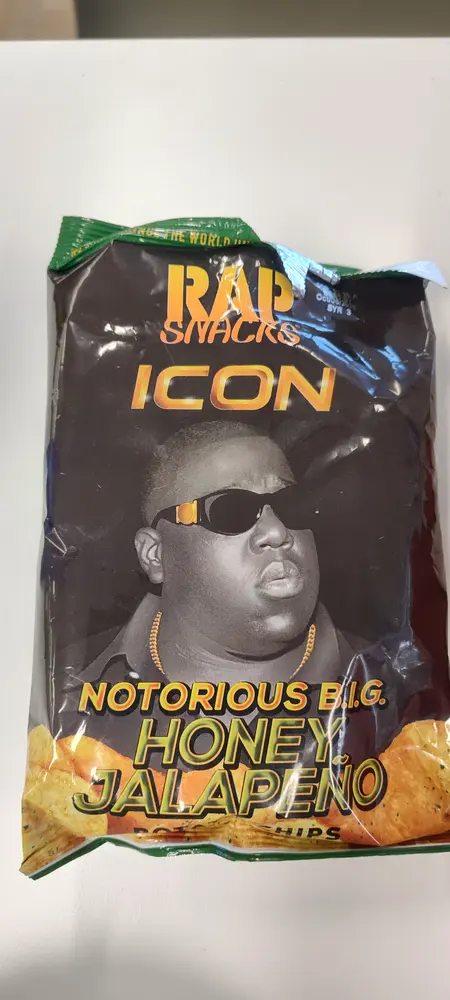 Rap Snacks Notorious BIG Honey Jalapeno packet