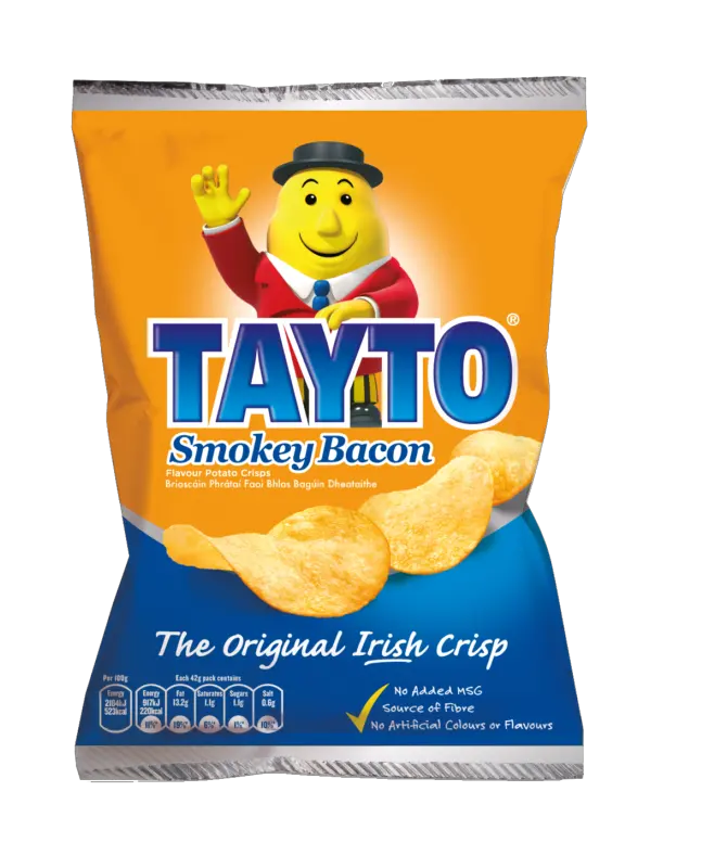 Tayto Smokey Bacon packet