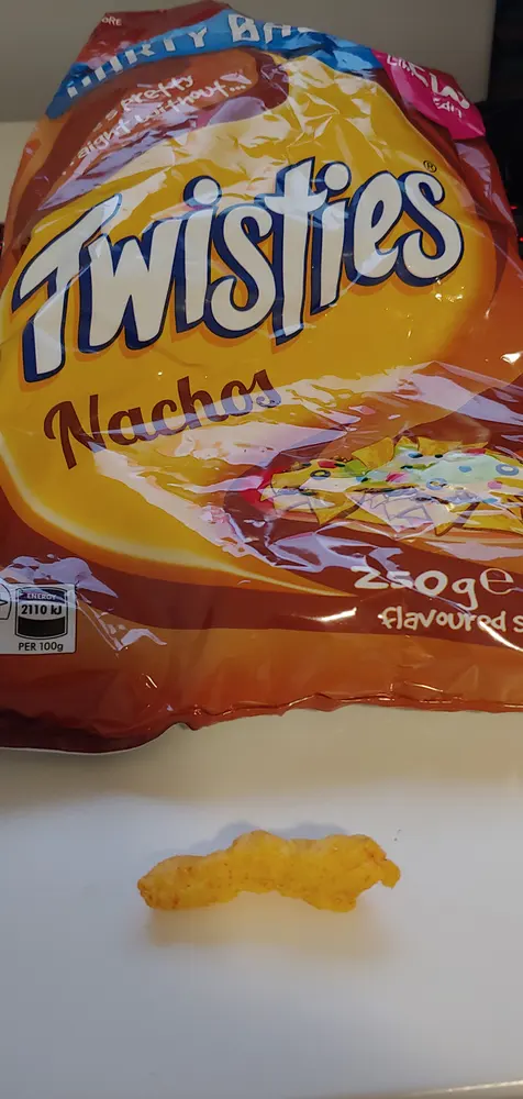 Twisties Nacho packet