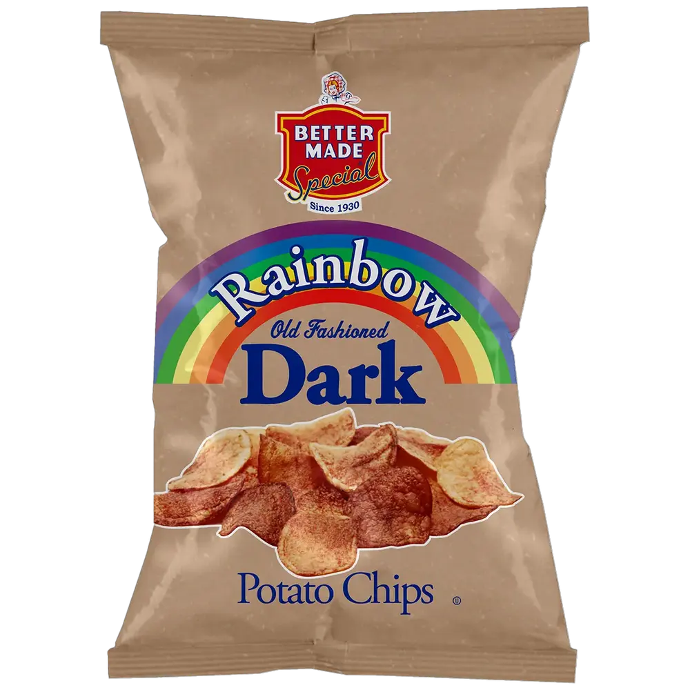 Better Made Rainbow Potato Chips – Rainbow Old Fashioned Dark packet