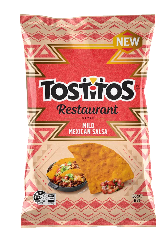 Tostitos Restaurant Style Mild Mexican Salsa Corn Chips packet