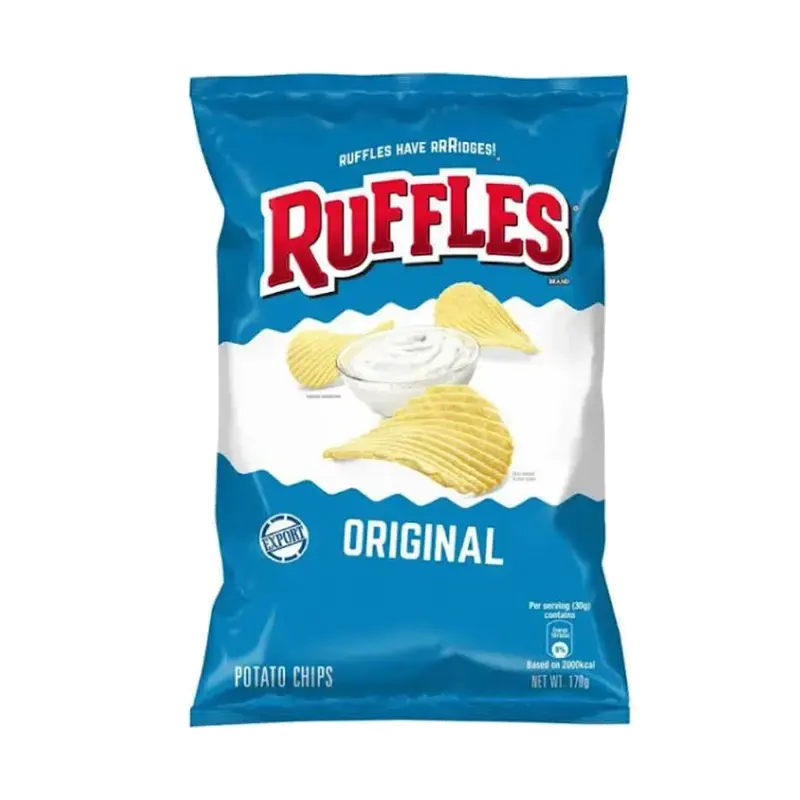 Ruffles Potato Chips – Original packet
