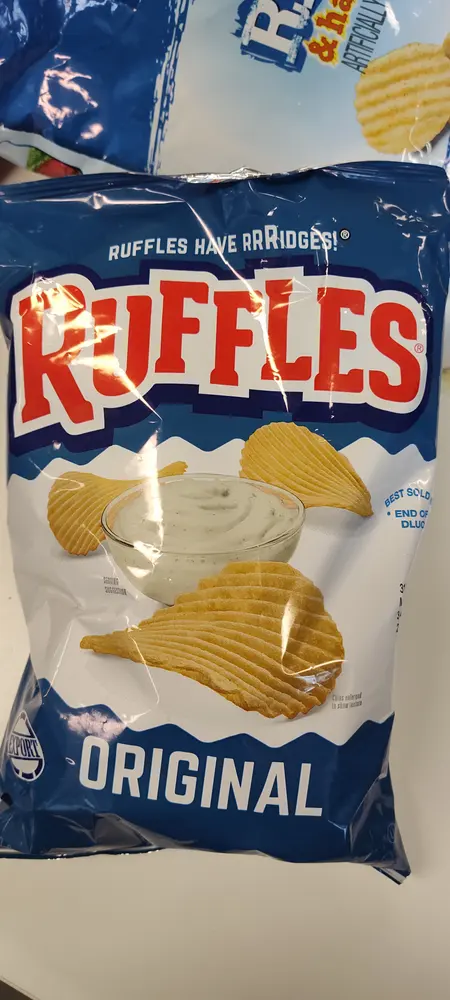 Ruffles Original packet