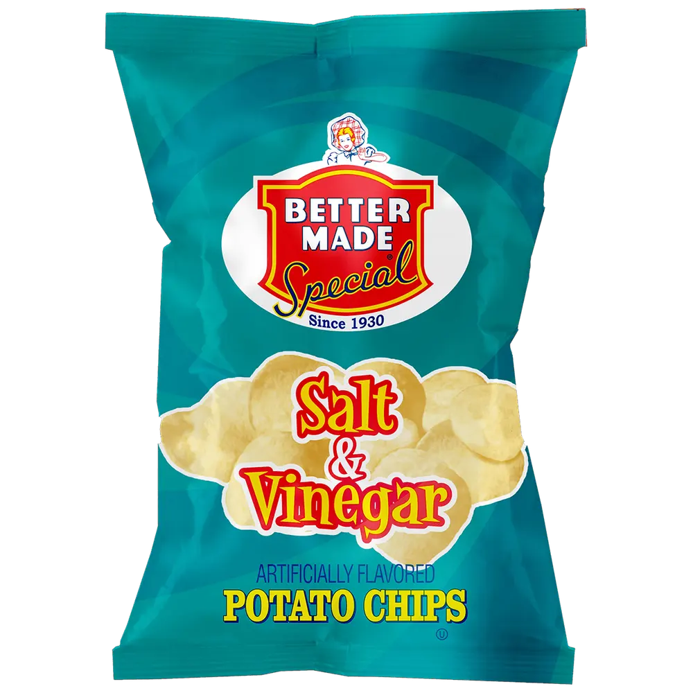 Better Made Salt & Vinegar Potato Chips packet