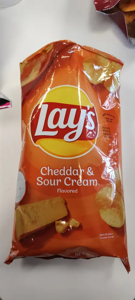 Lay's Cheddar & Sour Cream packet