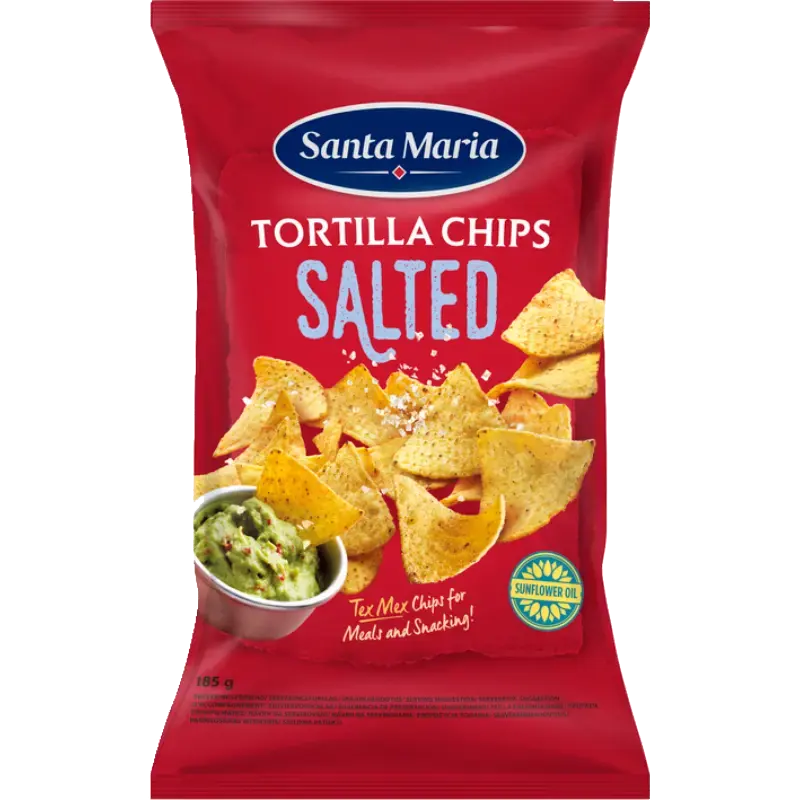 Santa Maria Tortilla Chips – Salted packet